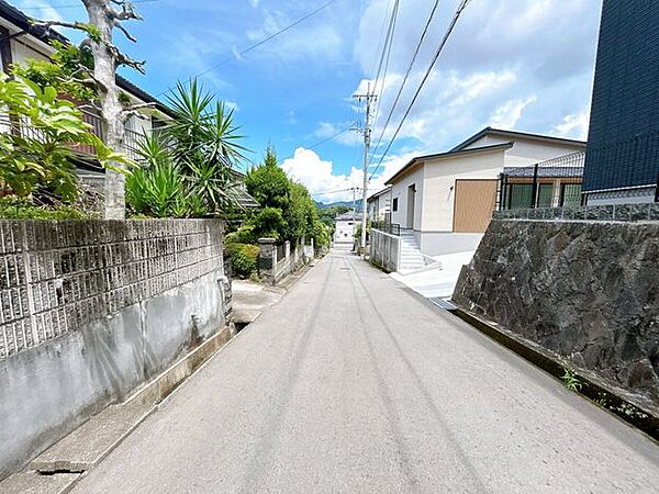 【周辺環境】前面道路です。