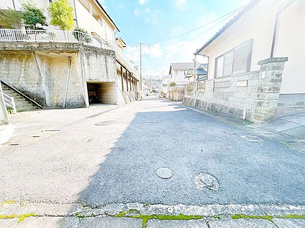 前面道路です。