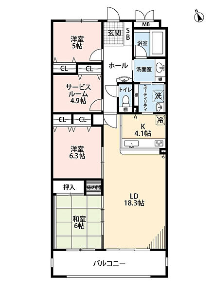 間取り：323000566030