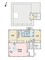 GFEビル 3LDKの間取図画像