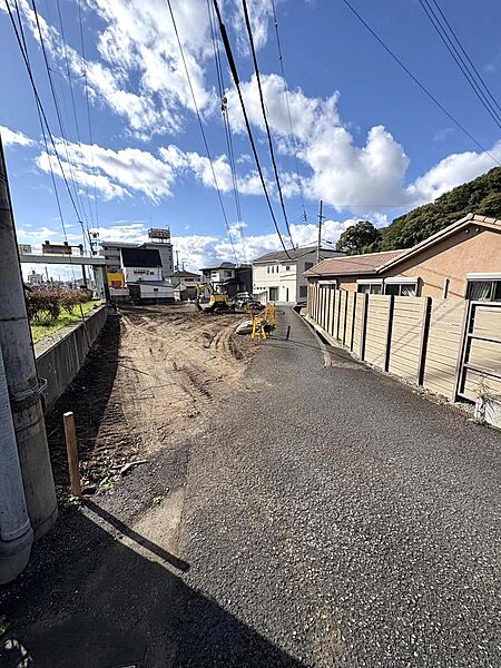北側部分の敷地です。