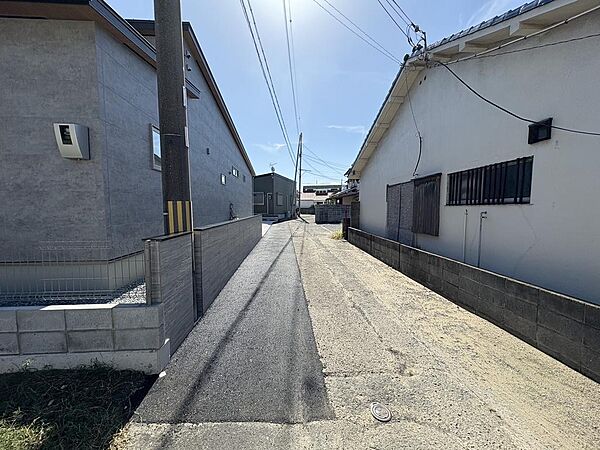 前面道路部分です。