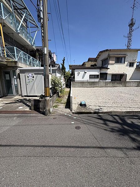 北側境界部分です。
