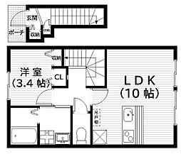 グッドライフステージ富士見台 1LDKの間取図画像