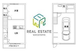 ラグレージ和歌浦　102号室 1階1LDKの間取り