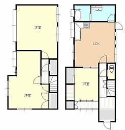 南海和歌山港線 和歌山港駅 徒歩25分の賃貸一戸建て 1階3LDKの間取り