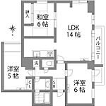 中野区南台3丁目 6階建 築36年のイメージ