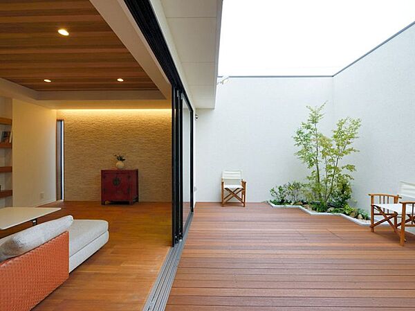内観建物プラン例（バルコニー）
