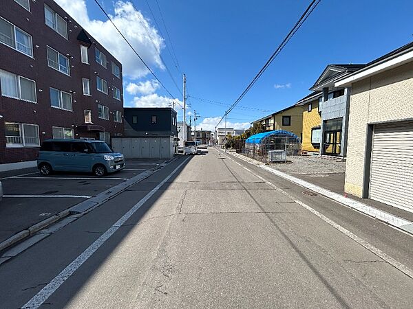 前面道路