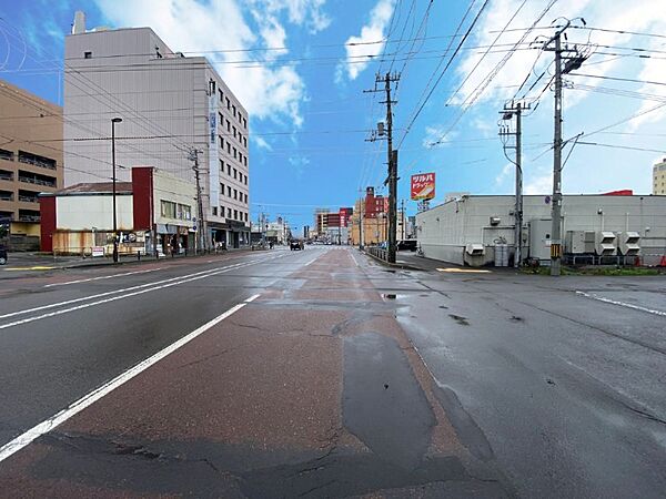 前面道路