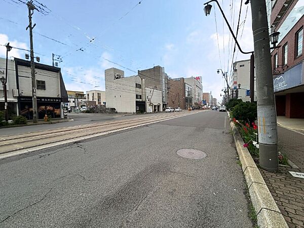 前面道路（南）