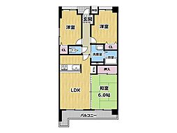 グランプレステージ明石魚住 3LDKの間取図画像
