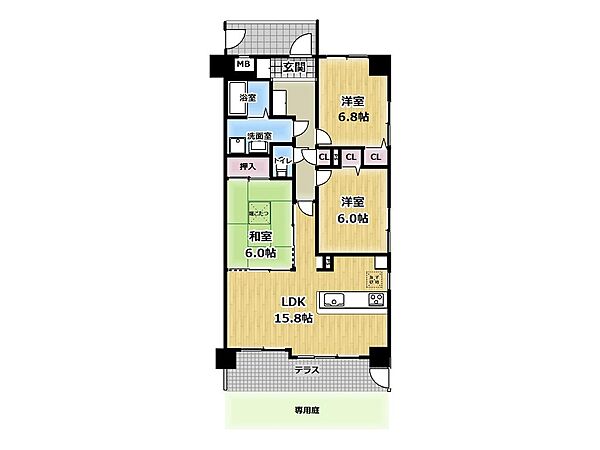 間取り：328000670349