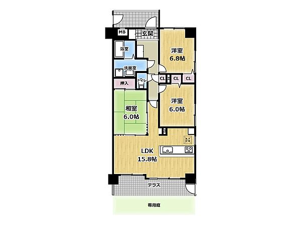 間取り：328000687630