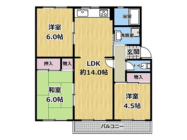 間取り：328000670375