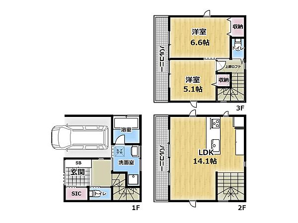 間取り：328000670382