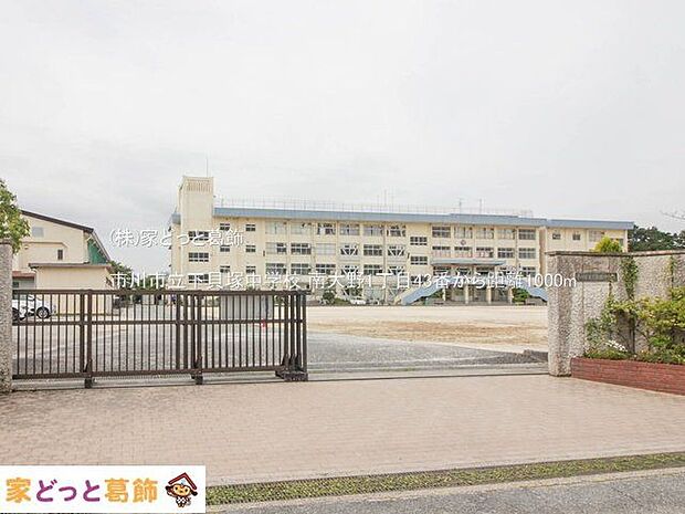 市川市立下貝塚中学校 撮影日(2023-05-25) 1000m