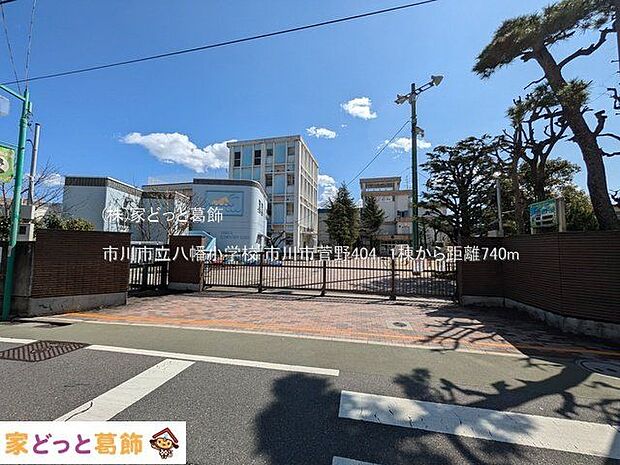 市川市立八幡小学校 撮影日(2025-03-17) 740m