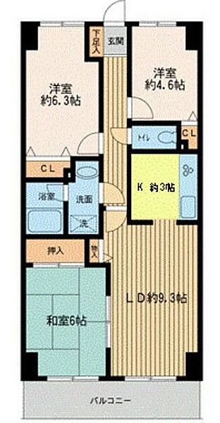 同じ建物の物件間取り写真 - ID:214055679544