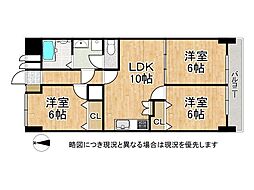 間取図画像 3LDK