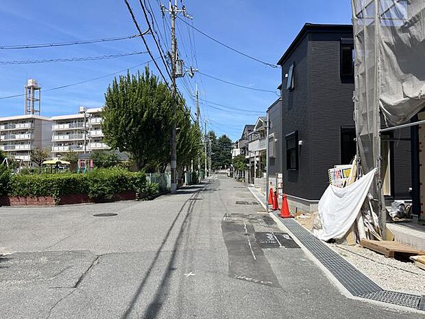 現地写真更新!現地ご案内とともに住宅ローンのご相談も承ります!実際の道路幅や雰囲気は、ぜひ一緒に現地で確認いたしましょう