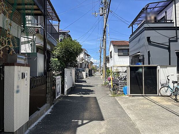 現地写真更新!現地ご案内とともに住宅ローンのご相談も承ります!実際の道路幅や雰囲気は、ぜひ一緒に現地で確認いたしましょう