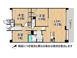間取図画像 3LDK