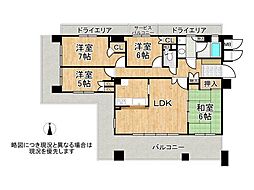 間取図画像 4LDK