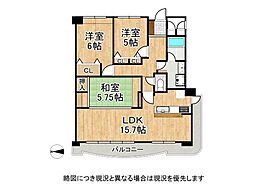 間取図画像 3LDK