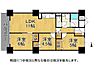 間取り：全居室収納有り！お部屋がスッキリ片付きますね！