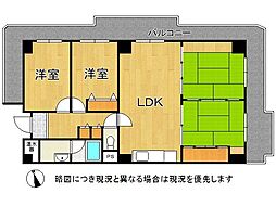 ネオコーポ第2武庫川 4LDKの間取図画像