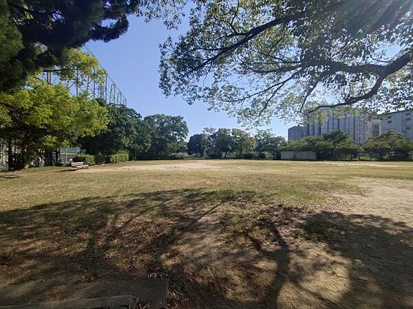 津門中央公園 徒歩12分。 910m