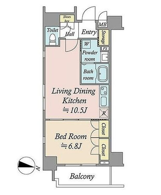 〇2012年築のペット暮らせる住戸　〇２面採光のお部屋です。