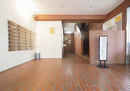 郵便物を受け取るための郵便受けも、きちんと管理されています。