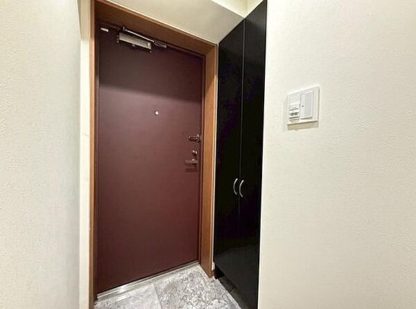 ▼すっきりとした玄関