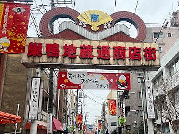 巣鴨地蔵通商店街　約750ｍ