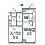 大田区北千束1丁目 3階建 築34年のイメージ