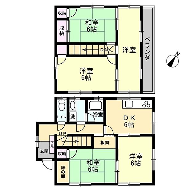 大竹市玖波７丁目　一戸建て住宅(5DK)のその他画像