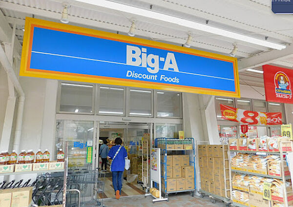画像15:【スーパー】Big-A 江東大島団地店まで528ｍ