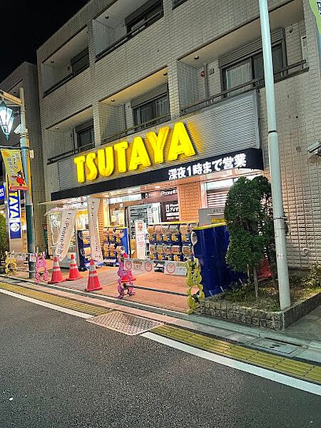 レンタルビデオ「TSUTAYA千歳烏山店まで6194m」