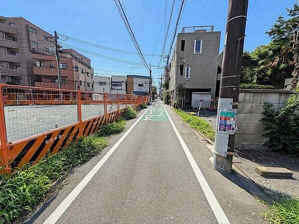 前面道路（2026年9月撮影）