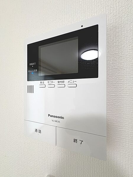 TVモニター付きインターフォン