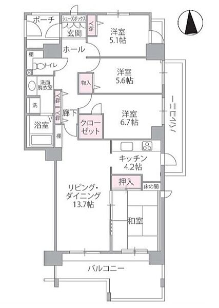 間取り：312001279883