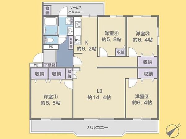 間取り：312001320844