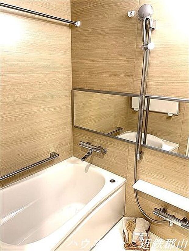 浴室もお部屋と同じ世界観でリラックスできます。