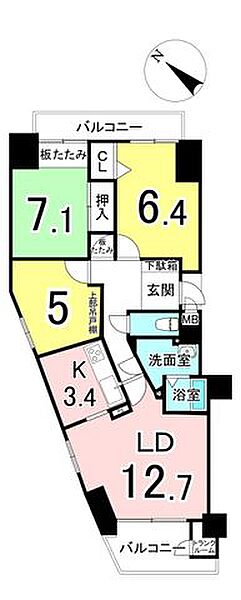 間取り：301000114030