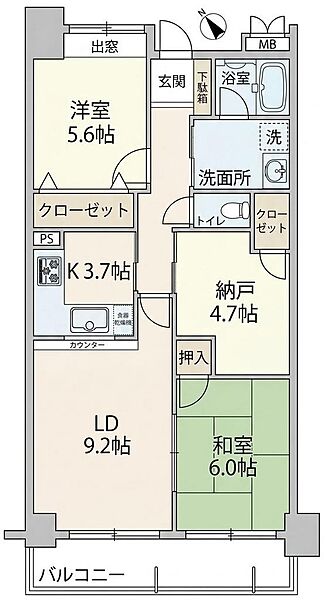 間取り：328000593525