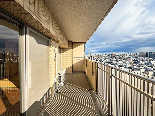 バルコニー コスモ21ザ・ガーデンズフォート 10階/-
