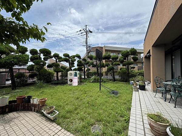 広々としたお庭です
