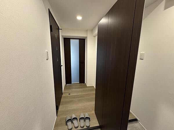 シューズボックス付きの玄関